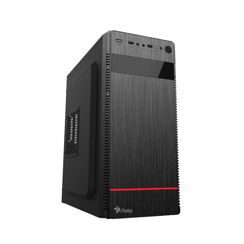 Gabinete con Fuente de Poder Stylos. STPGAC4B - Gabinete con Fuente de Poder Stylos. STPGAC4B -